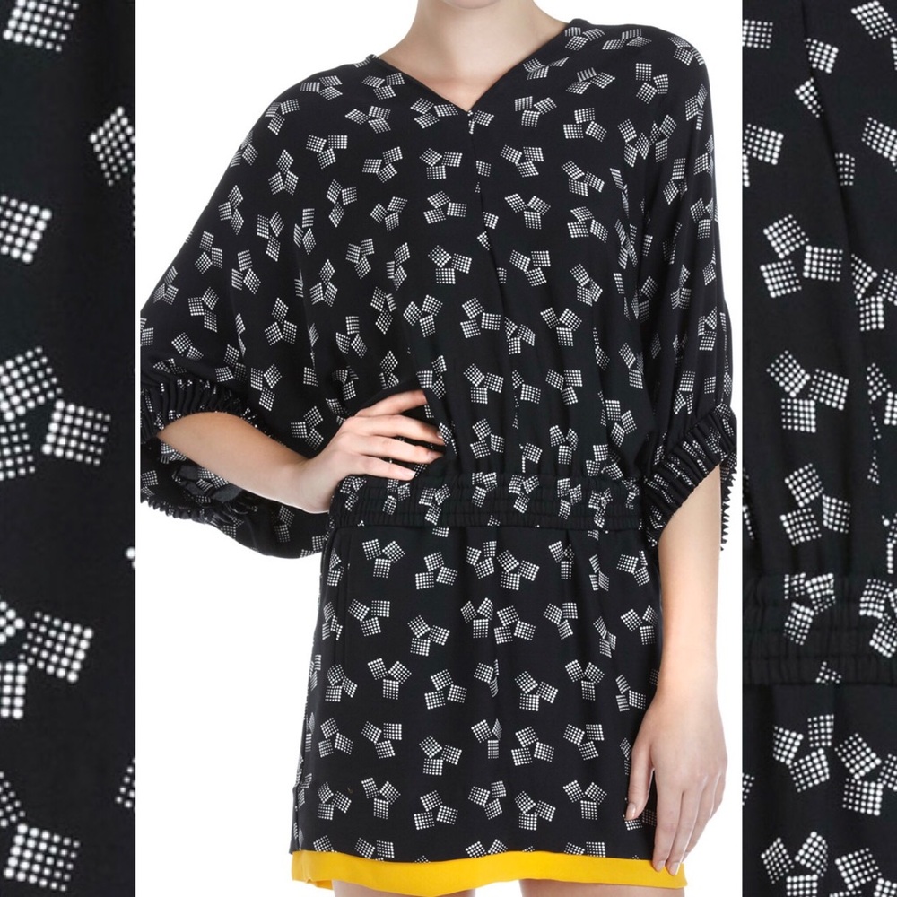 Diane von Furstenberg Meiko silk dot dress, 14